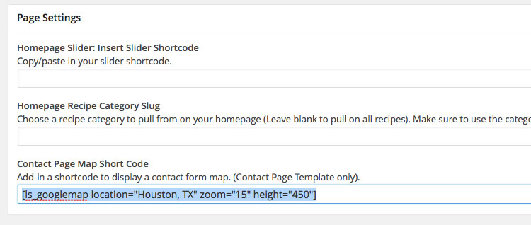 contact form